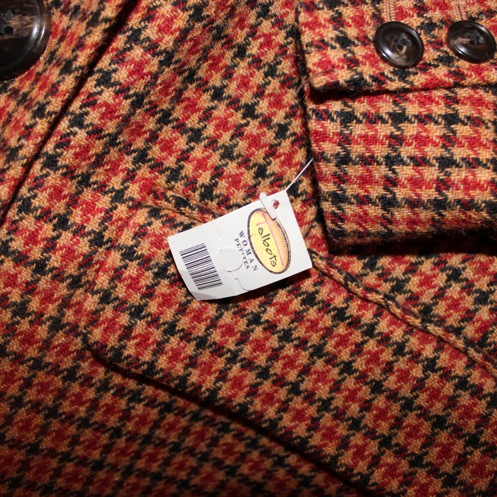 Talbots Houndstooth Blazer New - Picture 7 of 10